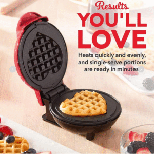 Electric Mini Heart Waffle Maker